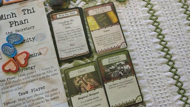 Ужас Аркхема + Проклятье Тёмного Фараона (Ньярлатотеп): 5-ый ход смотреть онлайн