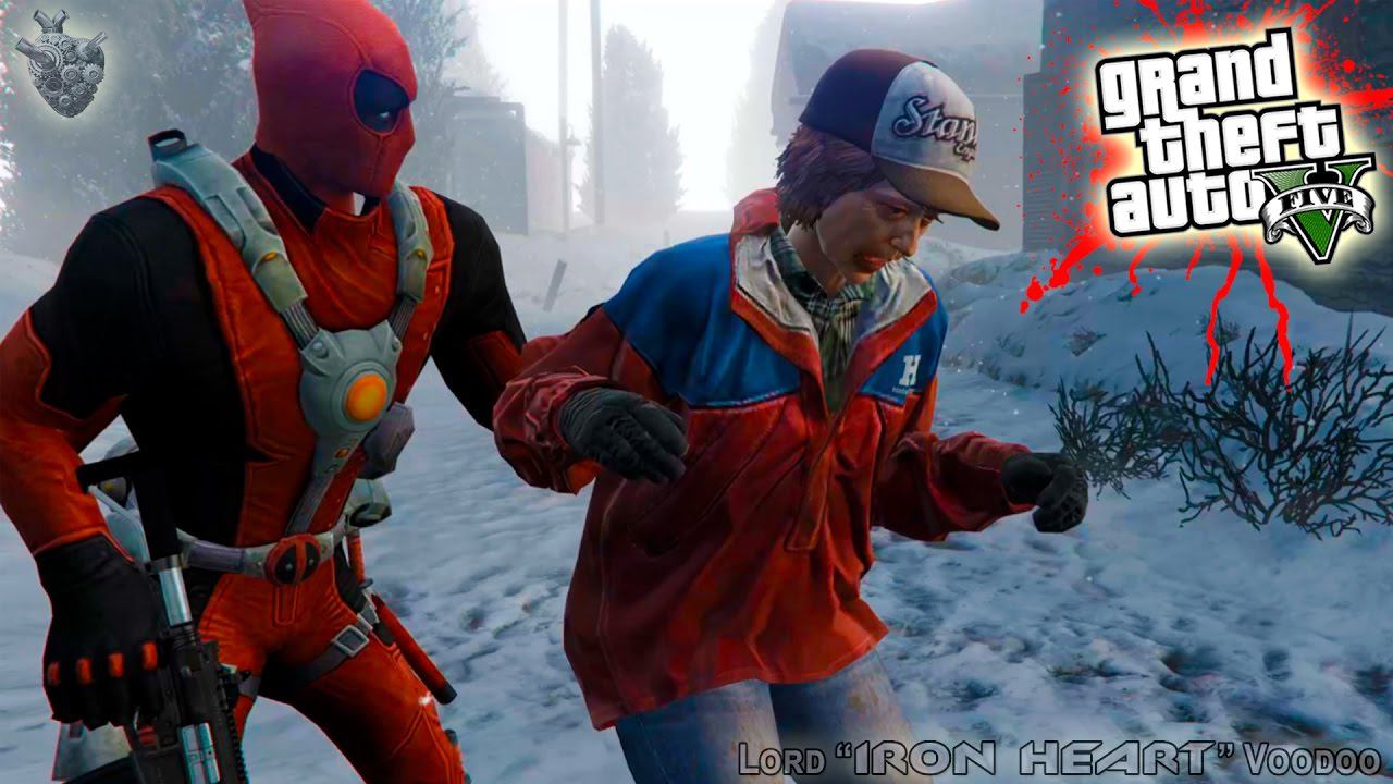 ГТА 5 МОДЫ! ДЭДПУЛ ГРАБИТ СЕВЕРНЫЙ ЯНКТОН ПРОВИНЦИИ ЛЮДЕНДОРФ! ОБЗОР МОДОВ GTA V! GTA 5 MODS #181 смотреть онлайн