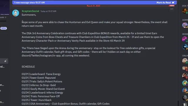 Disney Sorcerer' s Arena- Discord update March 21st 2023 смотреть онлайн
