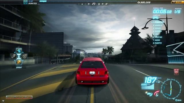 [old NFS World] Тест драйв LANCIA DELTA HF (Tier 2) на гоночных трассах