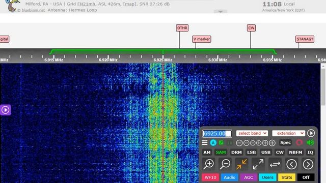 Bluegrass Radio 6925 AM 1439 UTC 8 APR 2023 смотреть онлайн