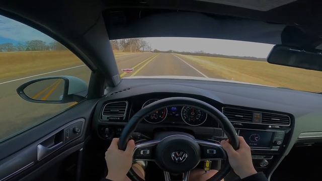 POV - Pushing the Limits of a Stock 7.5 GTI on Backroads смотреть онлайн