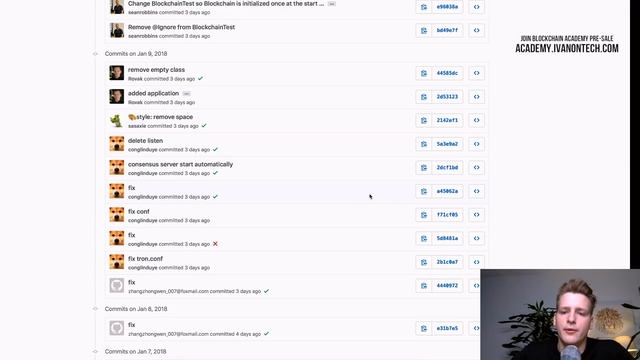 What is happening to TRON? Analyzing Github - Programmer explains. смотреть онлайн