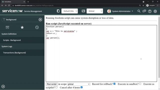 #10 Functions in JavaScript | Learn JavaScript With ServiceNow | ServiceNow JavaScript Tutorial смотреть онлайн