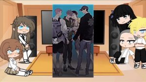 Реакция одноклассников пирсонажей из манхвы» 19 дней однажды «