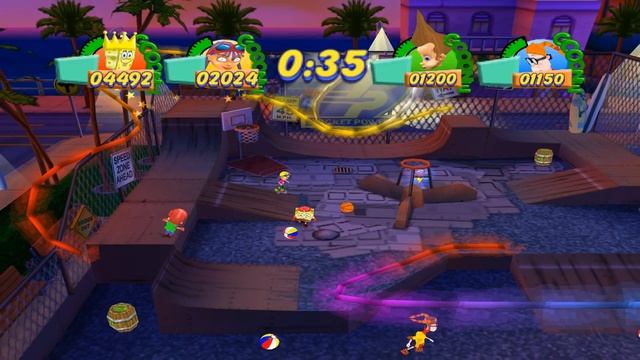 Nickelodeon Party Blast GameCube Playthrough - What A Mess смотреть онлайн