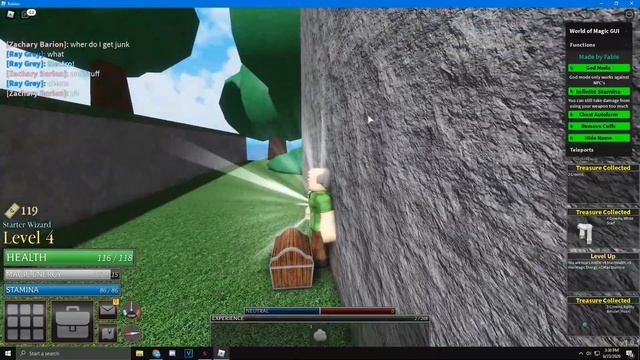 WORLD OF MAGIC HACK - INFINITE STAMINA, GOD MODE, TP CHEST, AND MORE! - [ROBLOX HACK] смотреть онлайн