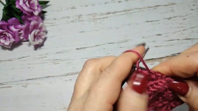 Великолепный узор для теплого мужского свитера.Вязание спицами. смотреть онлайн