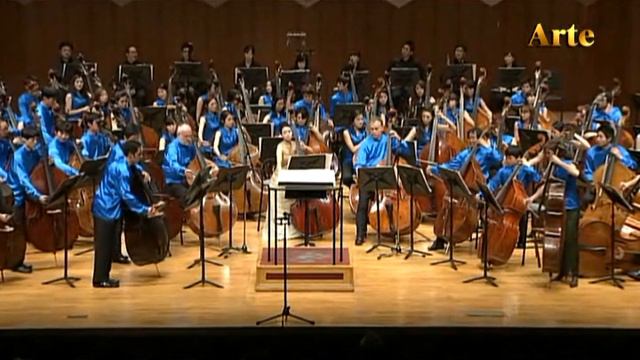 90' Kontrabass orchestra // in Seoul Korea Arts Center 2011.10.03 // KOREA KONTRABASS ASSOCIATION смотреть онлайн