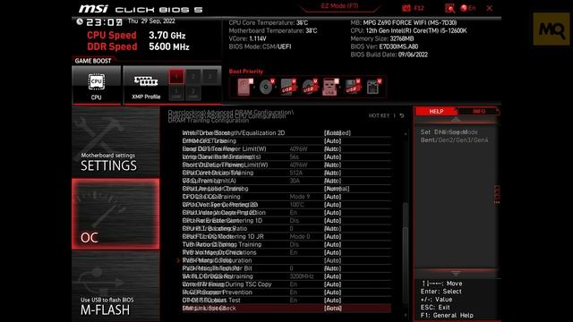 MSI MPG Z690 Force WiFi обзор. Материнская плата для Intel Core i5-13600K смотреть онлайн