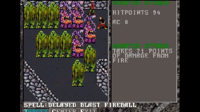DOSBOX DRAGONLANCE Part 36 - Dark Queen of Krynn - Tombs Entrance NO CHEATS смотреть онлайн