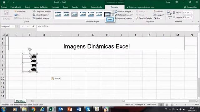 Trabalhando com imagens no Excel. Jpeg смотреть онлайн