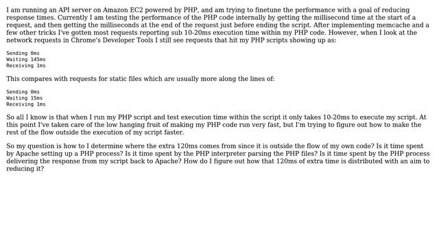 DevOps & SysAdmins: How to diagnose PHP server execution times to reduce them? смотреть онлайн