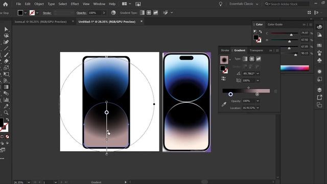 Apple iPhone 14 Pro DYNAMIC ISLAND theme design in adobe illustrator |How to tech смотреть онлайн