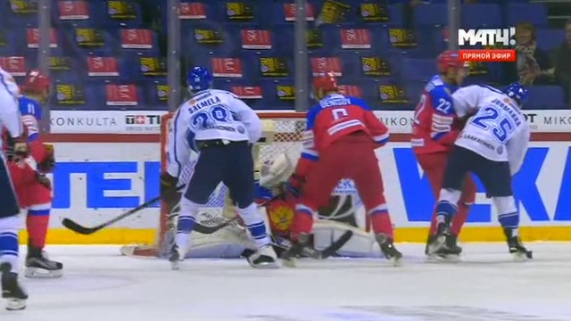  Финляндия - Россия. 1-2 тайм .Кубок Карьяла. 05.11.2015 ( Еврохоккейтур ) смотреть онлайн