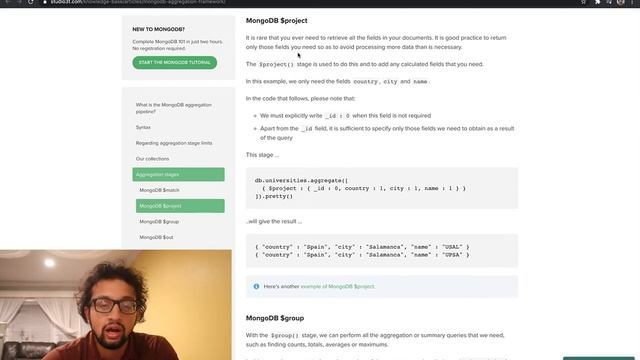 TIL MongoDB Aggregation FrameWork | Quick Beginner Introduction смотреть онлайн