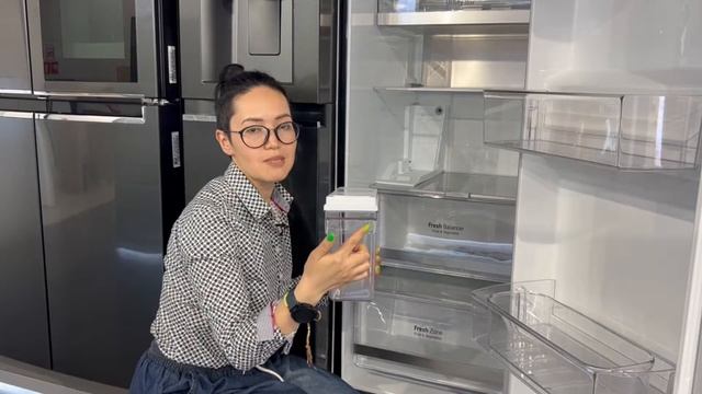 Обзор холодильника LG Side By Side GC-L257CBEC смотреть онлайн