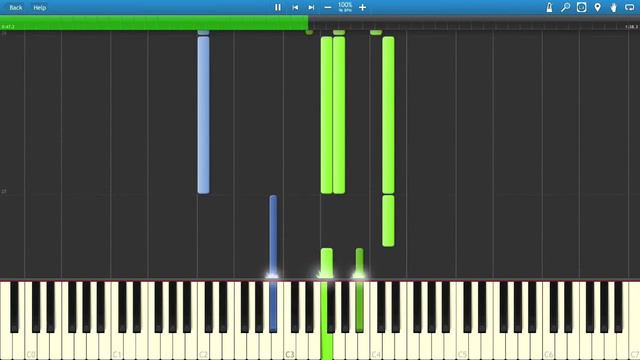 Sword Art Online - Past Sadness (Piano Tutorial) [Synthesia] + Sheet Music + MIDI смотреть онлайн