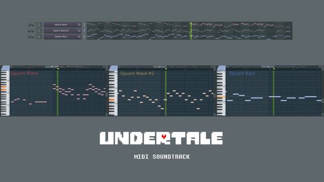 Undertale: Determination MIDI смотреть онлайн