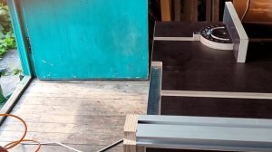 Распиловочный станок из дисковой пилы Парма 255Д с вынесенным управлением, своими руками.