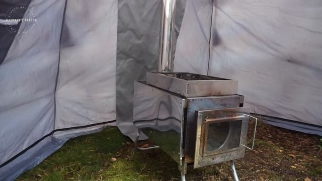 НАШ ЛЕСНОЙ ДОМ / ПОСТАВИЛИ БАНЮ ЗА 5 МИНУТ! / 2 Дня в тайге / Карабин Лось-145 обзор смотреть онлайн