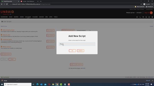 How to schedule things in Unraid Part 2 смотреть онлайн