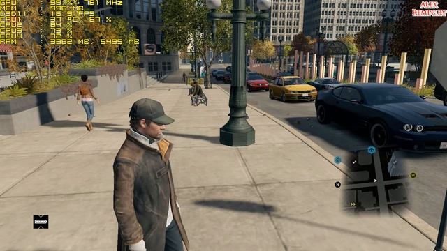 Watch Dogs запуск на слабом ПК (Windows 10, 4 ядра, 4 ГБ, GeForce 630 1 ГБ) смотреть онлайн