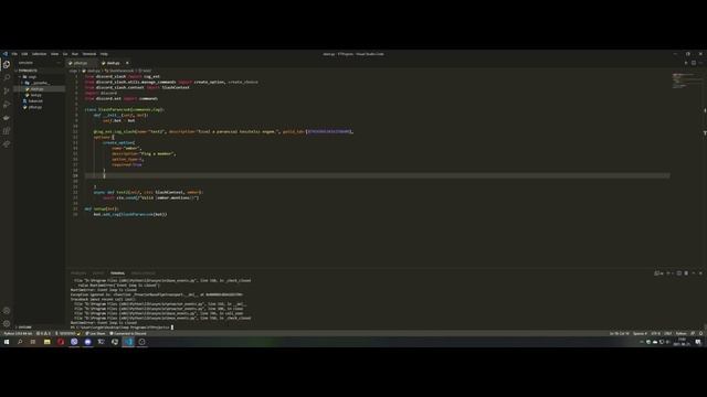 Slash Commands | Discord Bot Programozás Pythonban | Da4ndo смотреть онлайн