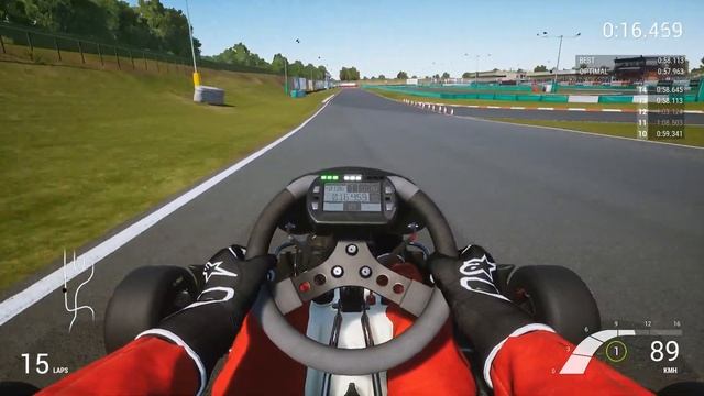 This Karting Game Is INSANELY Realistic смотреть онлайн