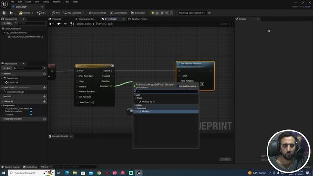 unreal engine ROTATE OBJECTS With BLUEPRINTS! | rotation order смотреть онлайн