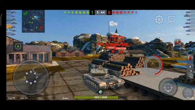 Тестим трансляцию с телефона World of Tanks blitz ✌ смотреть онлайн