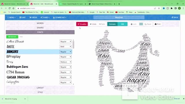 Word Cloud Generator - Make Word Clouds For FREE ! 5 dollor per design смотреть онлайн