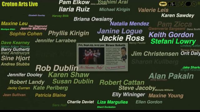 Croton Arts Live Online Interactive Festival