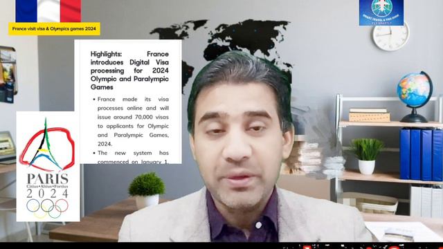 France online visit visa and Olympic games 2024, How to apply France visa for Olympic from Pakistan смотреть онлайн