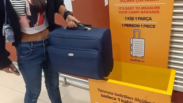 Pegasus airline, cabin baggage. 09/2022 смотреть онлайн