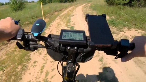 Покатушки на электровелосипеде 250 ватт. #электровелосипед #велогибрид #250ватт #электротранспорт