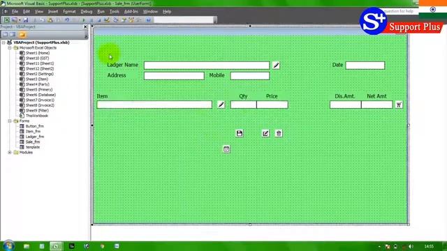Billing Application in Excel VBA Part-12 смотреть онлайн