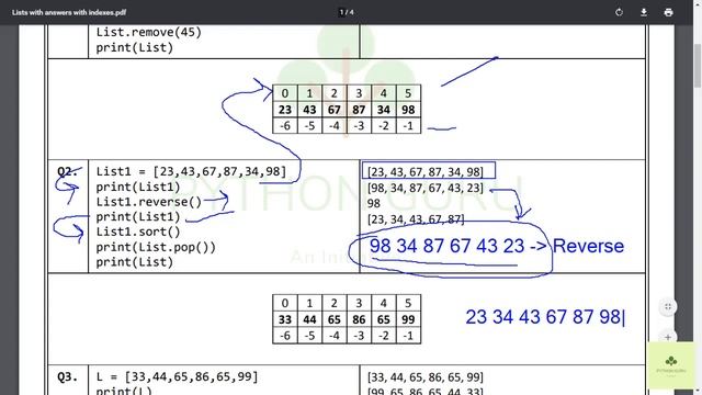 Lists Practice Set | Python for Beginners | Class 12 | Class 11 смотреть онлайн