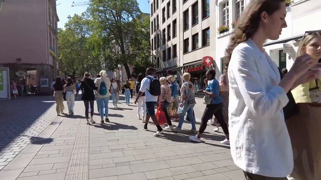 ?? DÜSSELDORF DOWNTOWN DISTRICT GERMANY 2023 [FULL TOUR]