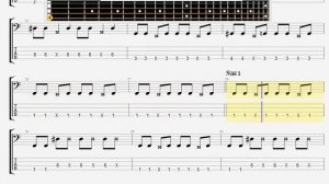 Bi 2   Polkovniku nikto ne pishet BASS GUITAR TABLATURE