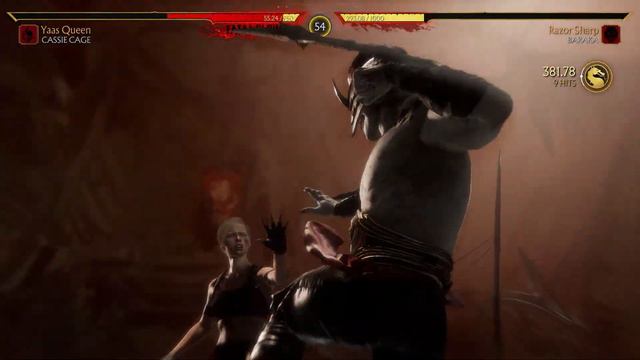 Mortal Kombat 11 - Baraka Vs Cassie Cage (Very Hard) смотреть онлайн