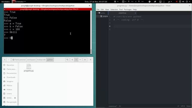 [Python 07] Tipos de Dados Básicos em Python - int, float, bool смотреть онлайн