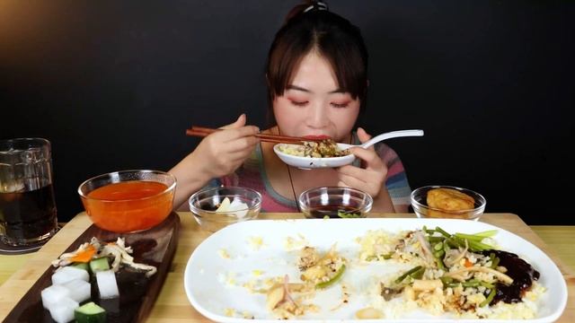OneOne eating/Mukbang)SUB/cuttlefish head/ASMR eating sounds смотреть онлайн