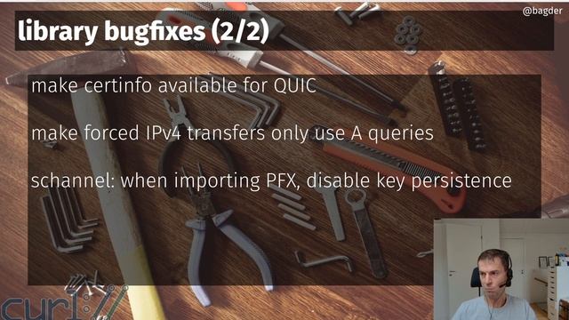 curl 7.86.0 with Daniel Stenberg смотреть онлайн