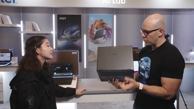 Intel x MSI at CES 2024: Claw Handheld, Gaming and AI Laptops, plus Project Zero | Talking Tech смотреть онлайн