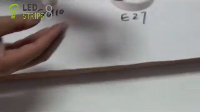 5W CREE LED Spot Light Bulb with E 27 Base Sample Video смотреть онлайн