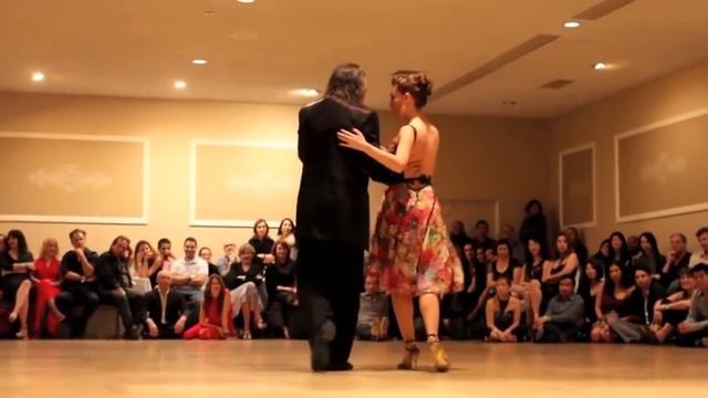 Mariano Chicho Frumboli & Juana Sepulveda, Milonga LAX January 18, 2014 смотреть онлайн