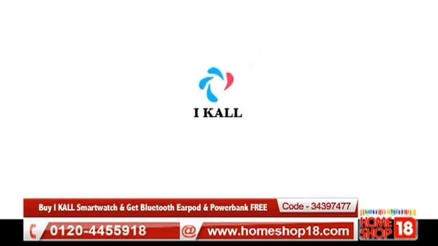 Homeshop18.com - Buy I KALL Smartwatch & Get Bluetooth Earpod & Powerbank FREE смотреть онлайн