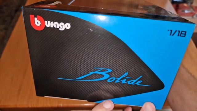 Bugatti Bolide W16.4  Bburago 1/18 [Unboxing] MODEL CAR DIECAST