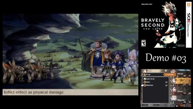Let's Play Bravely Second Demo #03 (Hard) - Friendly Fire смотреть онлайн
